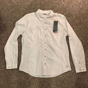 NWT Orvis Long Sleeve Button Down Shirt